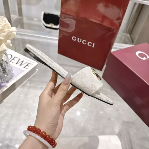 Cheap Gucci Slippers For Women #1357711 Replica Wholesale [$76.00 USD] [ITEM#1357711] on Replica Gucci Slippers