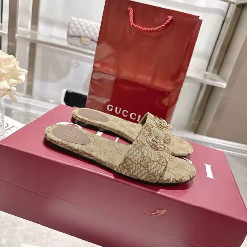 Cheap Gucci Slippers For Women #1357714 Replica Wholesale [$76.00 USD] [ITEM#1357714] on Replica Gucci Slippers