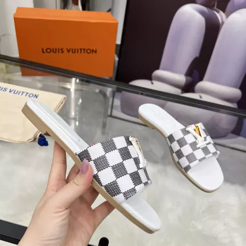 Cheap Louis Vuitton Slippers For Women #1357717 Replica Wholesale [$82.00 USD] [ITEM#1357717] on Replica Louis Vuitton Slippers