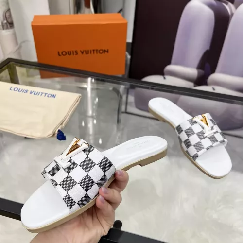 Cheap Louis Vuitton Slippers For Women #1357717 Replica Wholesale [$82.00 USD] [ITEM#1357717] on Replica Louis Vuitton Slippers