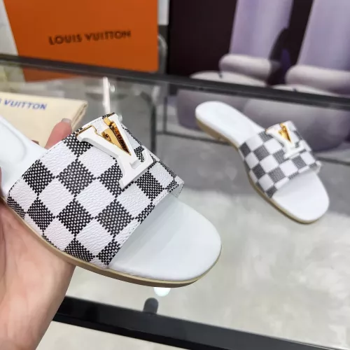 Cheap Louis Vuitton Slippers For Women #1357717 Replica Wholesale [$82.00 USD] [ITEM#1357717] on Replica Louis Vuitton Slippers
