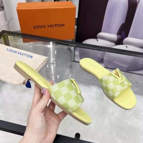 Cheap Louis Vuitton Slippers For Women #1357718 Replica Wholesale [$82.00 USD] [ITEM#1357718] on Replica Louis Vuitton Slippers