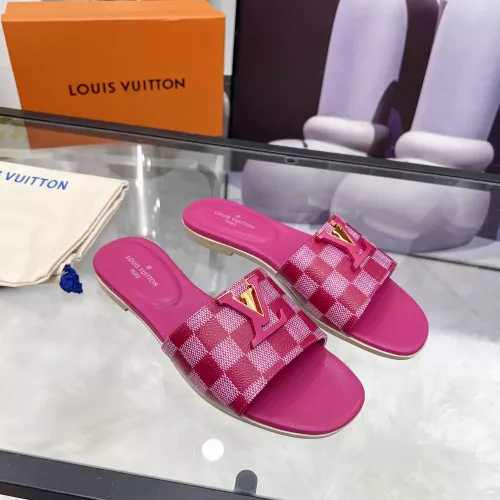 Cheap Louis Vuitton Slippers For Women #1357719 Replica Wholesale [$82.00 USD] [ITEM#1357719] on Replica Louis Vuitton Slippers