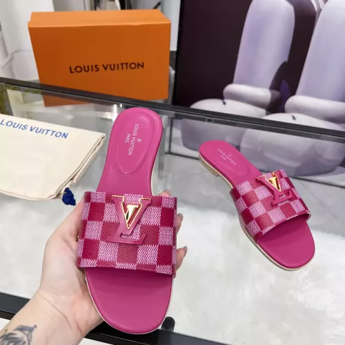 Cheap Louis Vuitton Slippers For Women #1357719 Replica Wholesale [$82.00 USD] [ITEM#1357719] on Replica Louis Vuitton Slippers