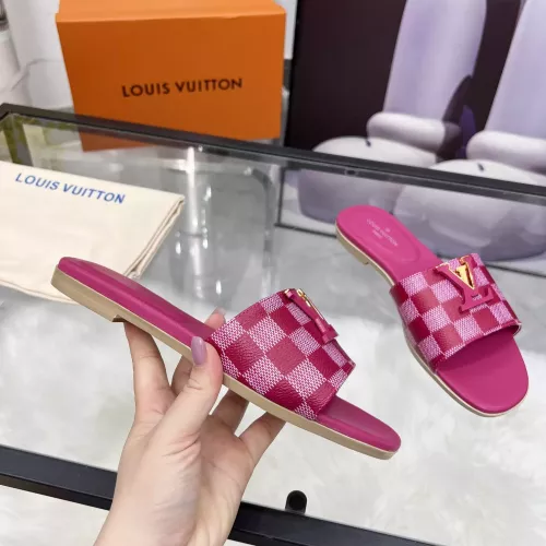 Cheap Louis Vuitton Slippers For Women #1357719 Replica Wholesale [$82.00 USD] [ITEM#1357719] on Replica Louis Vuitton Slippers
