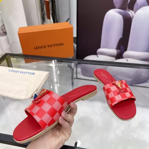 Cheap Louis Vuitton Slippers For Women #1357720 Replica Wholesale [$82.00 USD] [ITEM#1357720] on Replica Louis Vuitton Slippers