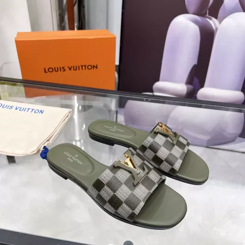 Cheap Louis Vuitton Slippers For Women #1357722 Replica Wholesale [$82.00 USD] [ITEM#1357722] on Replica Louis Vuitton Slippers