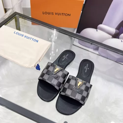 Cheap Louis Vuitton Slippers For Women #1357723 Replica Wholesale [$82.00 USD] [ITEM#1357723] on Replica Louis Vuitton Slippers