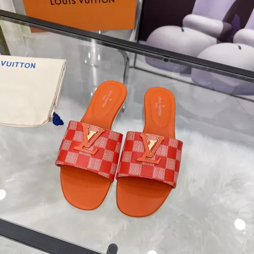 Cheap Louis Vuitton Slippers For Women #1357724 Replica Wholesale [$82.00 USD] [ITEM#1357724] on Replica Louis Vuitton Slippers