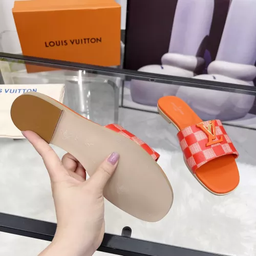 Cheap Louis Vuitton Slippers For Women #1357724 Replica Wholesale [$82.00 USD] [ITEM#1357724] on Replica Louis Vuitton Slippers