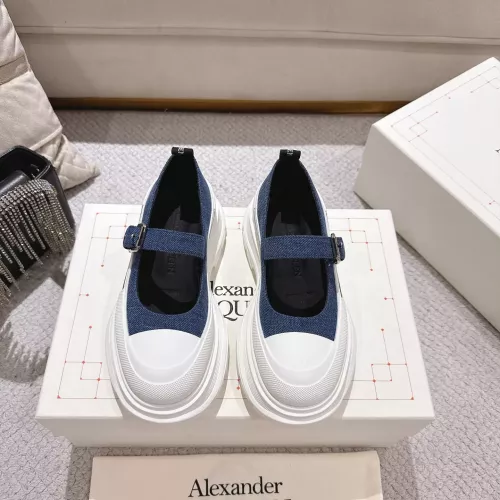 Cheap Alexander McQueen Casual Shoes For Women #1357729 Replica Wholesale [$108.00 USD] [ITEM#1357729] on Replica Alexander McQueen Casual Shoes