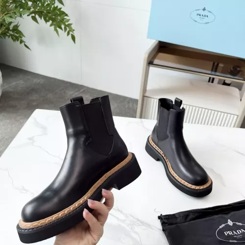 Cheap Prada Boots For Women #1357732 Replica Wholesale [$108.00 USD] [ITEM#1357732] on Replica Prada Boots