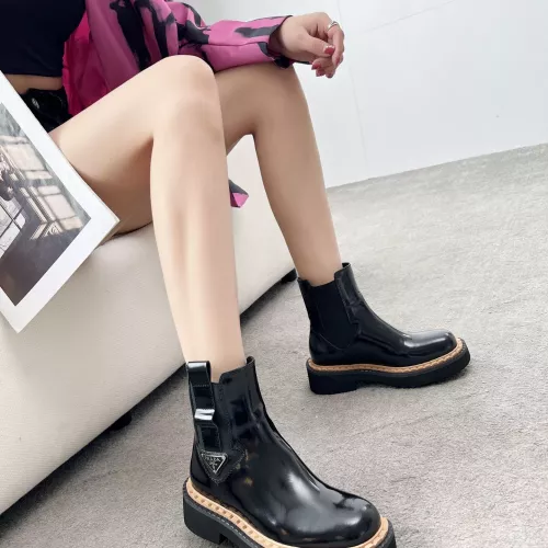 Cheap Prada Boots For Women #1357733 Replica Wholesale [$108.00 USD] [ITEM#1357733] on Replica Prada Boots