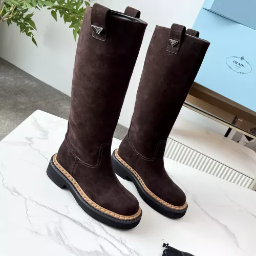 Cheap Prada Boots For Women #1357734 Replica Wholesale [$140.00 USD] [ITEM#1357734] on Replica Prada Boots