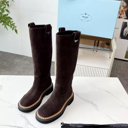 Cheap Prada Boots For Women #1357734 Replica Wholesale [$140.00 USD] [ITEM#1357734] on Replica Prada Boots
