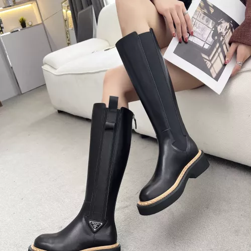 Cheap Prada Boots For Women #1357736 Replica Wholesale [$140.00 USD] [ITEM#1357736] on Replica Prada Boots