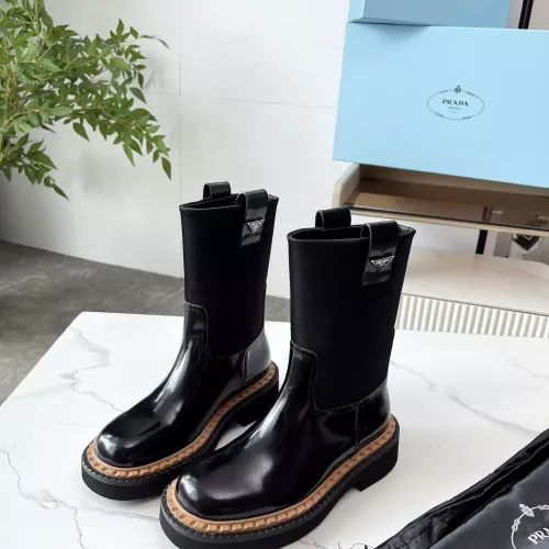 Cheap Prada Boots For Women #1357739 Replica Wholesale [$115.00 USD] [ITEM#1357739] on Replica Prada Boots