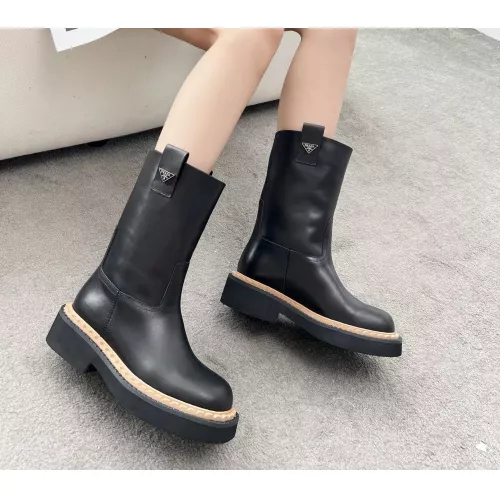 Cheap Prada Boots For Women #1357740 Replica Wholesale [$115.00 USD] [ITEM#1357740] on Replica Prada Boots