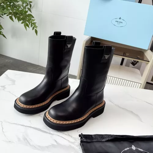 Cheap Prada Boots For Women #1357740 Replica Wholesale [$115.00 USD] [ITEM#1357740] on Replica Prada Boots