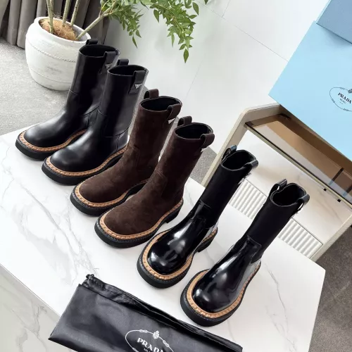 Cheap Prada Boots For Women #1357740 Replica Wholesale [$115.00 USD] [ITEM#1357740] on Replica Prada Boots