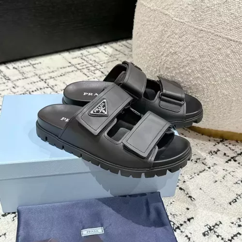 Cheap Prada Slippers For Men #1357755 Replica Wholesale [$98.00 USD] [ITEM#1357755] on Replica Prada Slippers