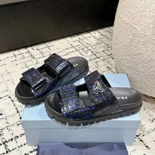Cheap Prada Slippers For Men #1357761 Replica Wholesale [$98.00 USD] [ITEM#1357761] on Replica Prada Slippers