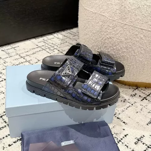 Cheap Prada Slippers For Men #1357761 Replica Wholesale [$98.00 USD] [ITEM#1357761] on Replica Prada Slippers