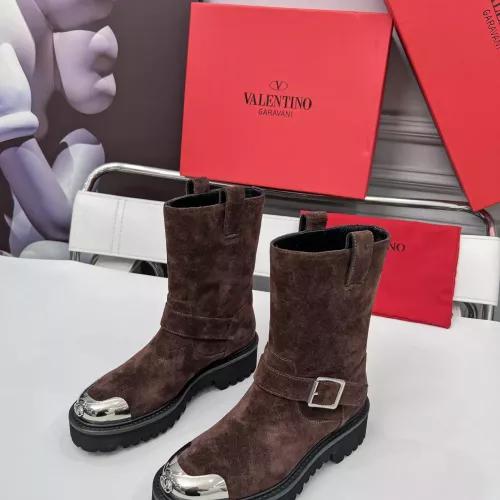 Cheap Valentino Boots For Women #1357783 Replica Wholesale [$115.00 USD] [ITEM#1357783] on Replica Valentino Boots