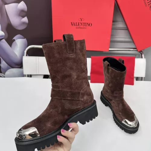 Cheap Valentino Boots For Women #1357783 Replica Wholesale [$115.00 USD] [ITEM#1357783] on Replica Valentino Boots