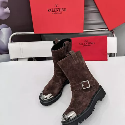 Cheap Valentino Boots For Women #1357783 Replica Wholesale [$115.00 USD] [ITEM#1357783] on Replica Valentino Boots
