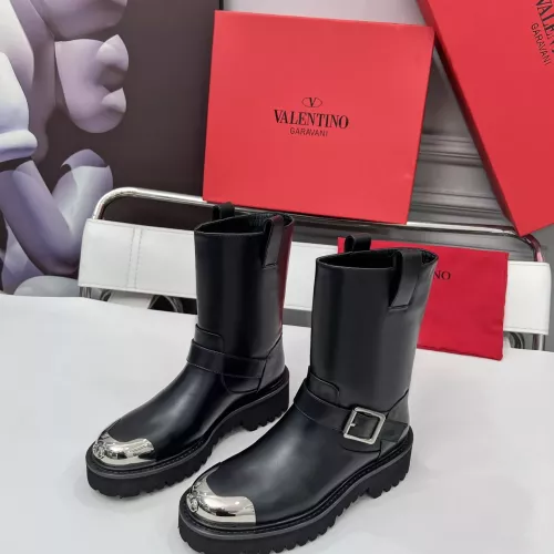 Cheap Valentino Boots For Women #1357784 Replica Wholesale [$115.00 USD] [ITEM#1357784] on Replica Valentino Boots