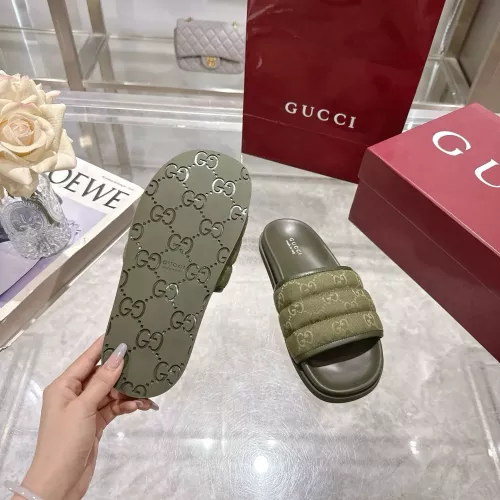Cheap Gucci Slippers For Women #1357798 Replica Wholesale [$76.00 USD] [ITEM#1357798] on Replica Gucci Slippers