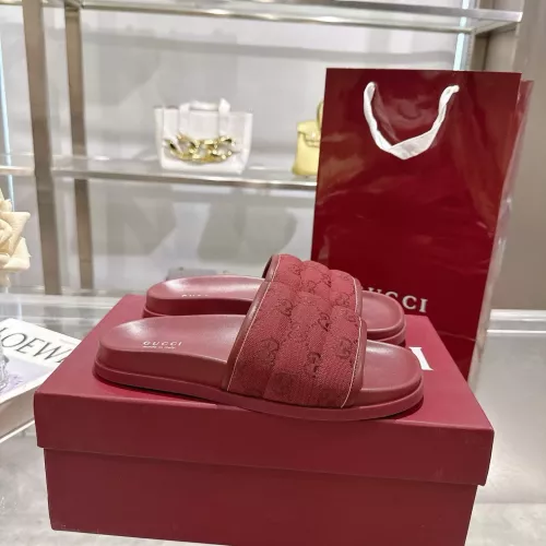 Cheap Gucci Slippers For Women #1357800 Replica Wholesale [$76.00 USD] [ITEM#1357800] on Replica Gucci Slippers