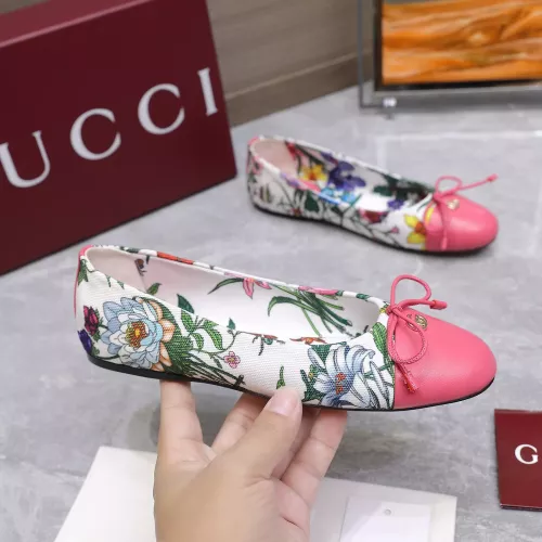 Cheap Gucci Flat Shoes For Women #1357803 Replica Wholesale [$108.00 USD] [ITEM#1357803] on Replica Gucci Flat Shoes
