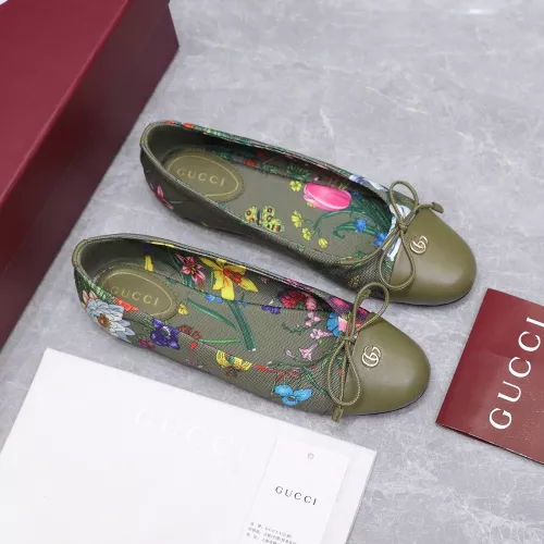 Cheap Gucci Flat Shoes For Women #1357804 Replica Wholesale [$108.00 USD] [ITEM#1357804] on Replica Gucci Flat Shoes