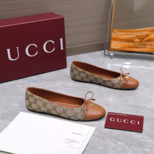 Cheap Gucci Flat Shoes For Women #1357805 Replica Wholesale [$108.00 USD] [ITEM#1357805] on Replica Gucci Flat Shoes