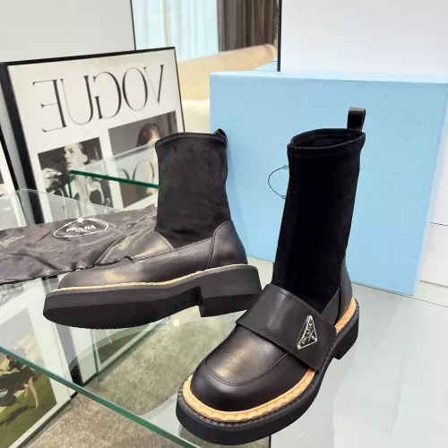 Cheap Prada Boots For Women #1357807 Replica Wholesale [$102.00 USD] [ITEM#1357807] on Replica Prada Boots