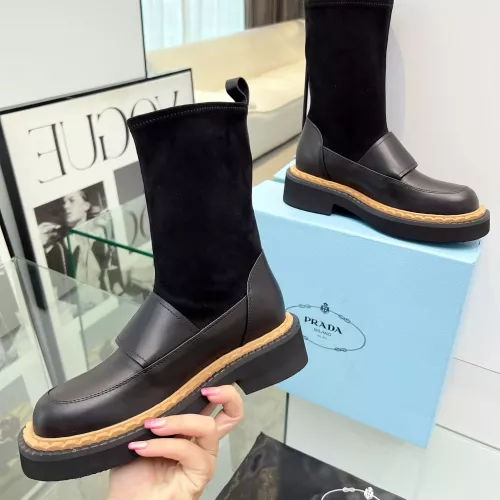 Cheap Prada Boots For Women #1357807 Replica Wholesale [$102.00 USD] [ITEM#1357807] on Replica Prada Boots