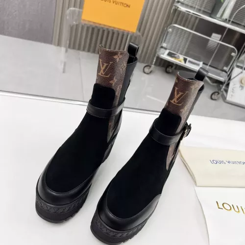 Cheap Louis Vuitton Boots For Women #1357813 Replica Wholesale [$108.00 USD] [ITEM#1357813] on Replica Louis Vuitton Boots