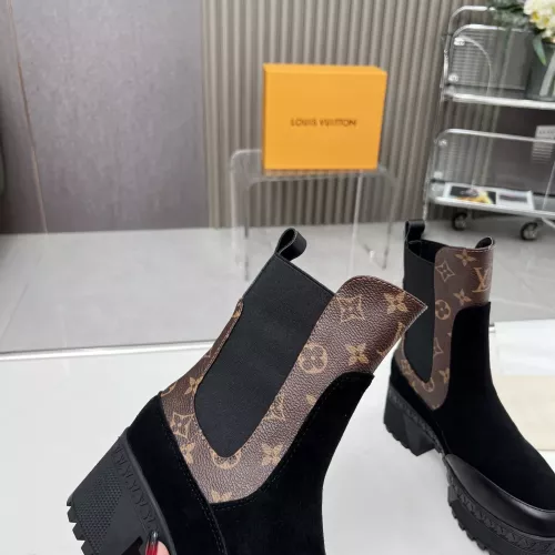 Cheap Louis Vuitton Boots For Women #1357814 Replica Wholesale [$105.00 USD] [ITEM#1357814] on Replica Louis Vuitton Boots