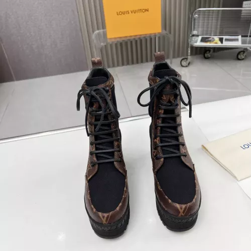 Cheap Louis Vuitton Boots For Women #1357816 Replica Wholesale [$112.00 USD] [ITEM#1357816] on Replica Louis Vuitton Boots