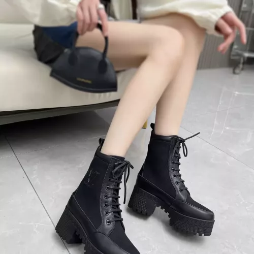 Cheap Louis Vuitton Boots For Women #1357817 Replica Wholesale [$112.00 USD] [ITEM#1357817] on Replica Louis Vuitton Boots
