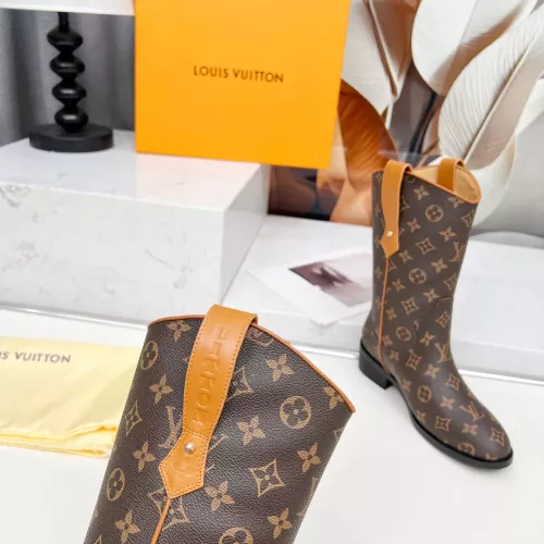 Cheap Louis Vuitton Boots For Women #1357824 Replica Wholesale [$108.00 USD] [ITEM#1357824] on Replica Louis Vuitton Boots