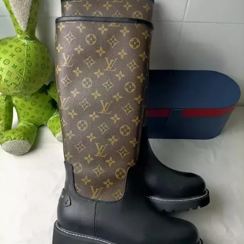 Cheap Louis Vuitton Boots For Women #1357826 Replica Wholesale [$132.00 USD] [ITEM#1357826] on Replica Louis Vuitton Boots