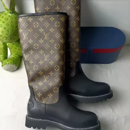 Cheap Louis Vuitton Boots For Women #1357826 Replica Wholesale [$132.00 USD] [ITEM#1357826] on Replica Louis Vuitton Boots