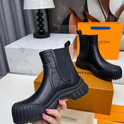 Cheap Louis Vuitton Boots For Women #1357840 Replica Wholesale [$112.00 USD] [ITEM#1357840] on Replica Louis Vuitton Boots
