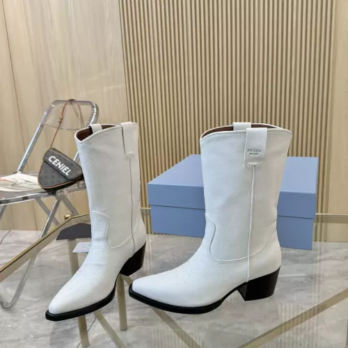 Cheap Prada Boots For Women #1357848 Replica Wholesale [$158.00 USD] [ITEM#1357848] on Replica Prada Boots