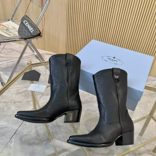 Cheap Prada Boots For Women #1357850 Replica Wholesale [$158.00 USD] [ITEM#1357850] on Replica Prada Boots
