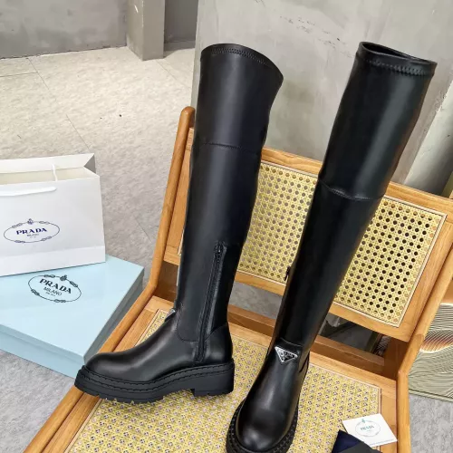 Cheap Prada Boots For Women #1357858 Replica Wholesale [$122.00 USD] [ITEM#1357858] on Replica Prada Boots