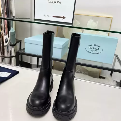 Cheap Prada Boots For Women #1357863 Replica Wholesale [$118.00 USD] [ITEM#1357863] on Replica Prada Boots